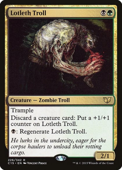 Lotleth Troll, Commander 2015 226