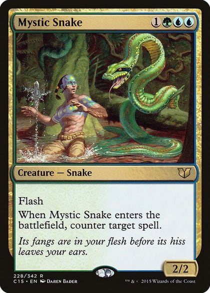 Mystic Snake, Commander 2015 228