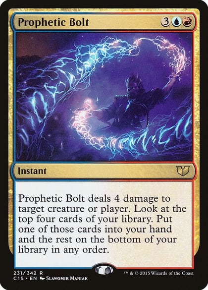 Prophetic Bolt, Commander 2015 231
