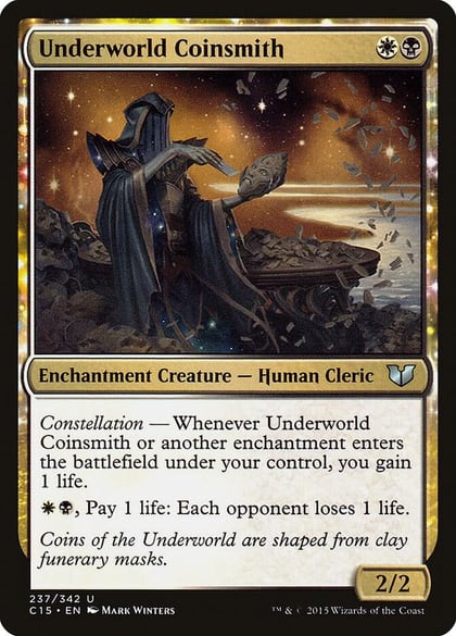 Underworld Coinsmith, Commander 2015 237