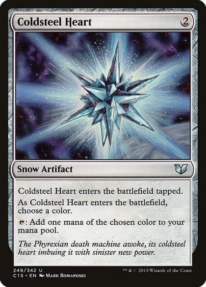 Coldsteel Heart, Commander 2015 249