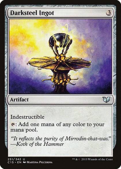 Darksteel Ingot, Commander 2015 251