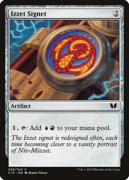 Izzet Signet, Commander 2015 256