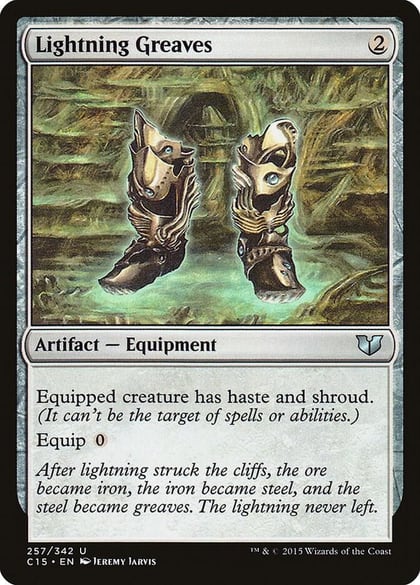 Lightning Greaves, Commander 2015 257
