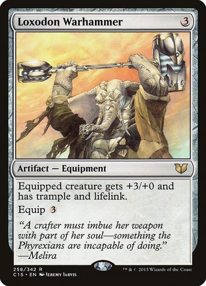 Loxodon Warhammer, Commander 2015 258