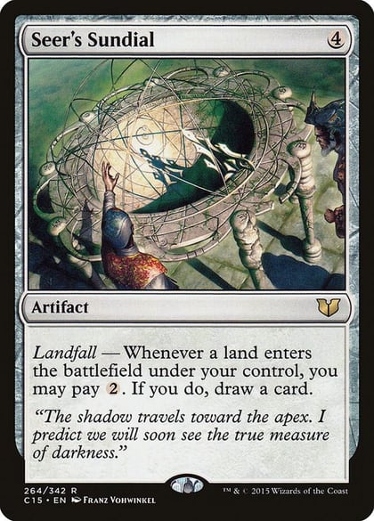 Seer's Sundial, Commander 2015 264