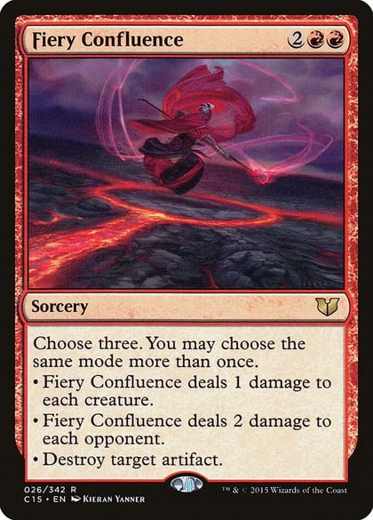 Fiery Confluence, Commander 2015 26
