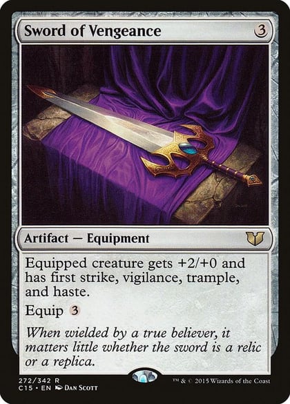 Sword of Vengeance, Commander 2015 272