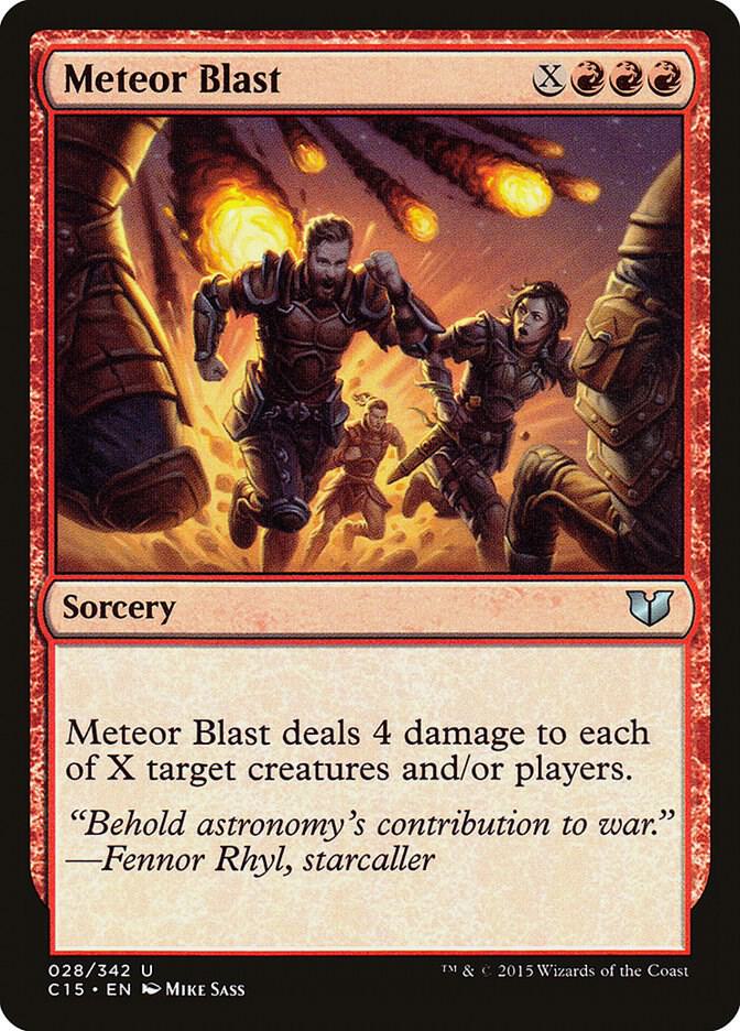 Meteor Blast, Commander 2015 28