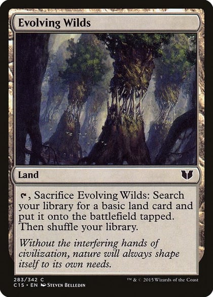 Evolving Wilds, Commander 2015 283