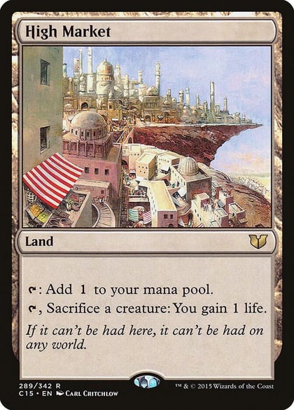 High Market, Commander 2015 289