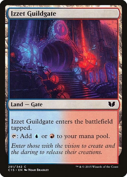 Izzet Guildgate, Commander 2015 291