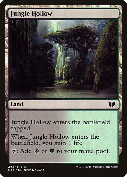 Jungle Hollow, Commander 2015 292