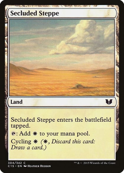 Secluded Steppe, Commander 2015 304