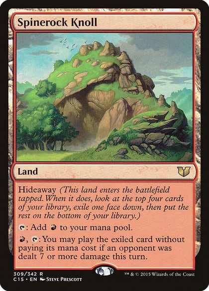 Spinerock Knoll, Commander 2015 309