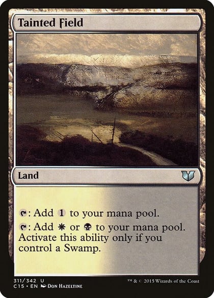 Tainted Field, Commander 2015 311