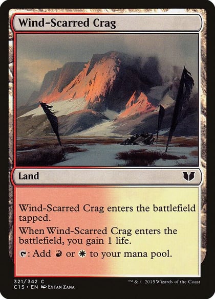 Wind-Scarred Crag, Commander 2015 321