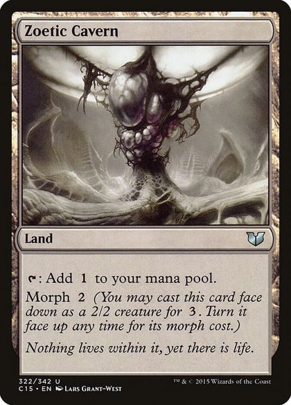 Zoetic Cavern, Commander 2015 322