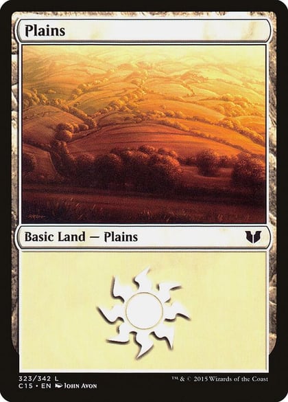 Plains (323), Commander 2015 323