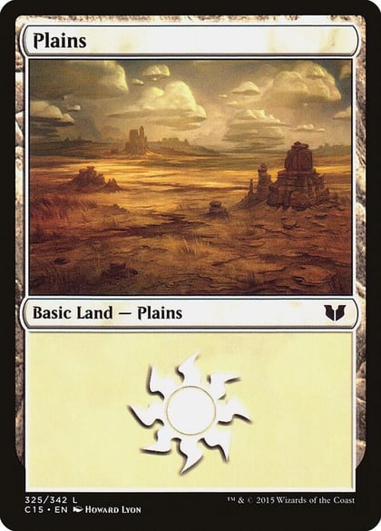 Plains (325), Commander 2015 325