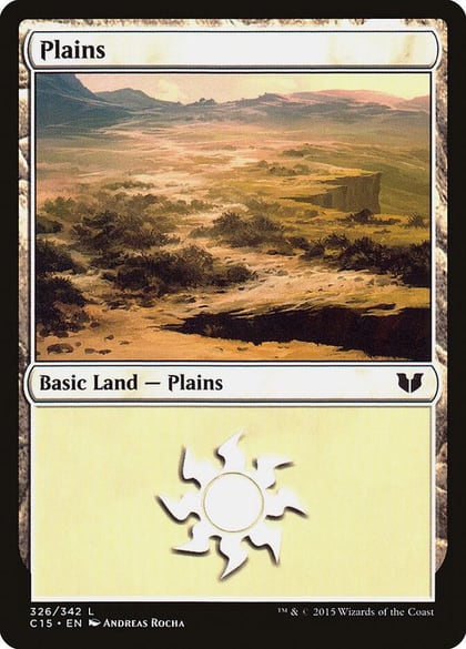Plains (326), Commander 2015 326