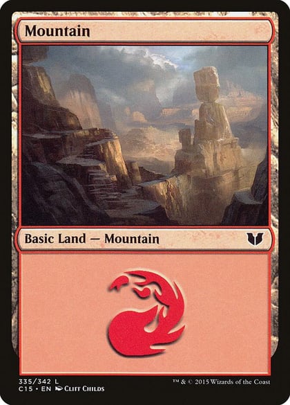 Mountain (335), Commander 2015 335
