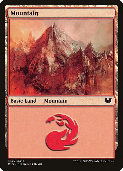 Mountain (337), Commander 2015 337