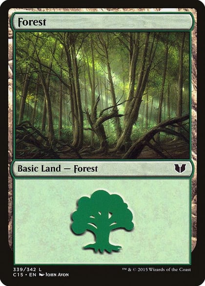 Forest (339), Commander 2015 339