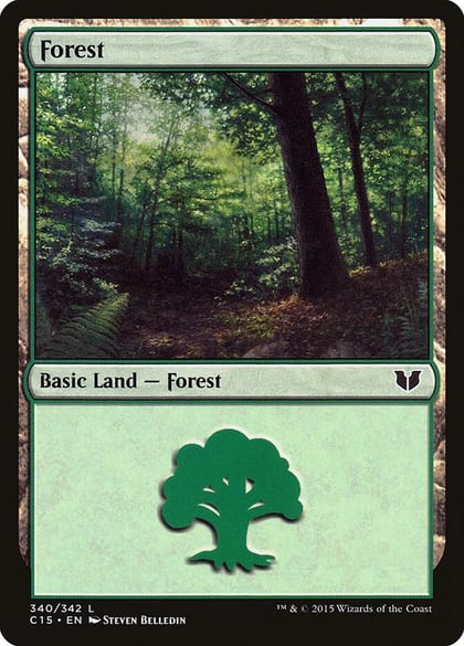 Forest (340), Commander 2015 340