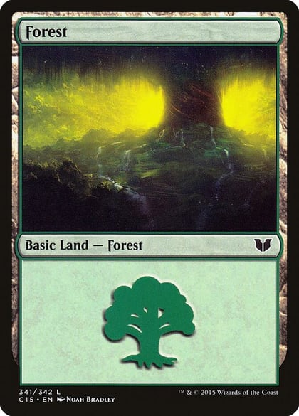 Forest (341), Commander 2015 341