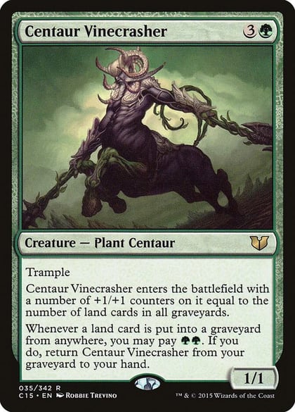 Centaur Vinecrasher, Commander 2015 35