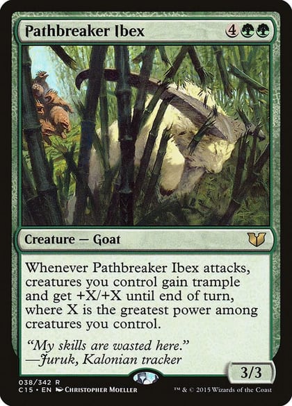 Pathbreaker Ibex, Commander 2015 38
