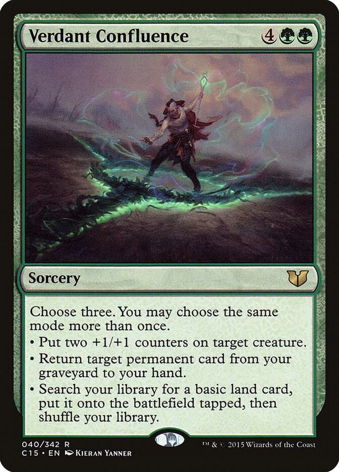 Verdant Confluence, Commander 2015 40