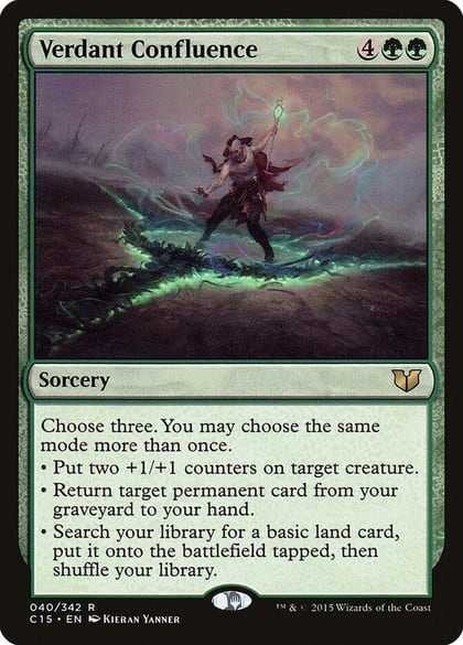Verdant Confluence, Commander 2015 40