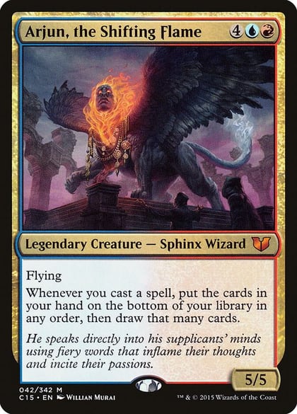 Arjun, the Shifting Flame, Commander 2015 42