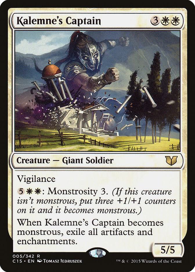 Kalemne's Captain, Commander 2015 5