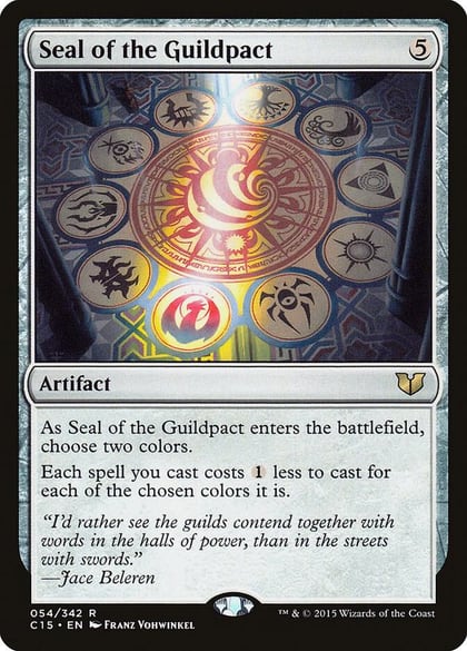 Seal of the Guildpact, Commander 2015 54