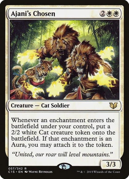 Ajani's Chosen, Commander 2015 57