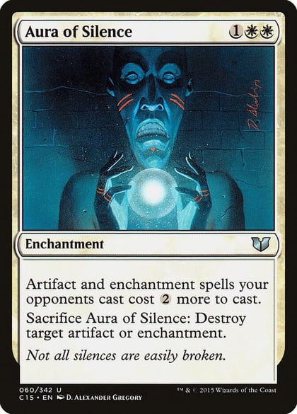 Aura of Silence, Commander 2015 60