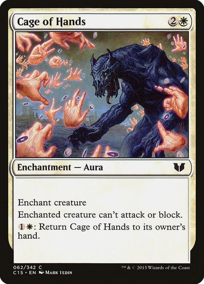 Cage of Hands, Commander 2015 62