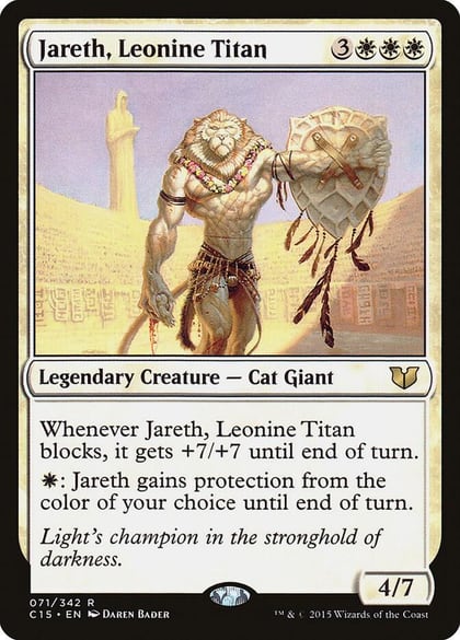 Jareth, Leonine Titan, Commander 2015 71