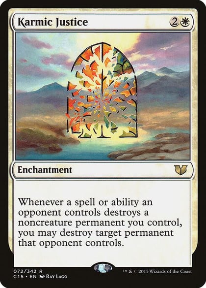 Karmic Justice, Commander 2015 72