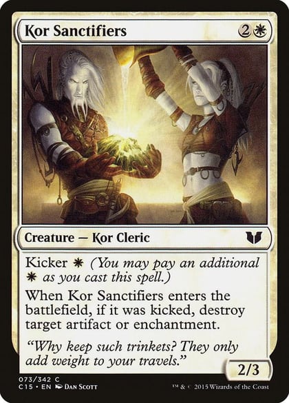 Kor Sanctifiers, Commander 2015 73