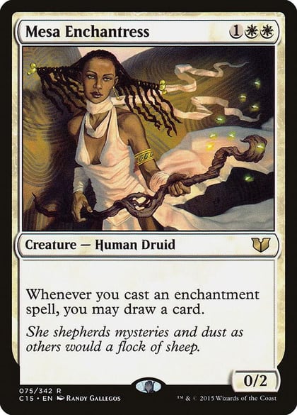 Mesa Enchantress, Commander 2015 75