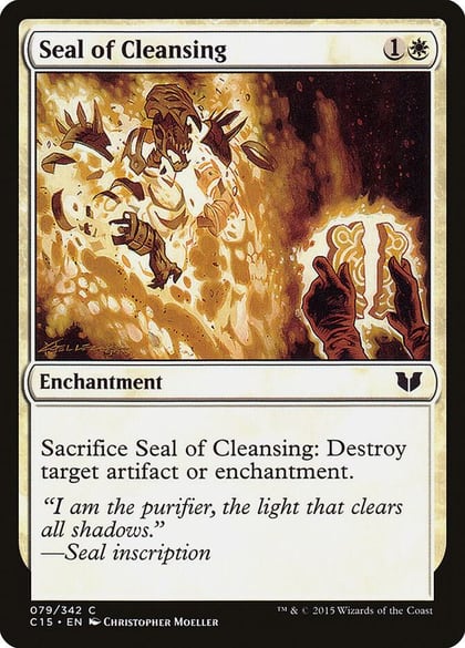 Seal of Cleansing, Commander 2015 79