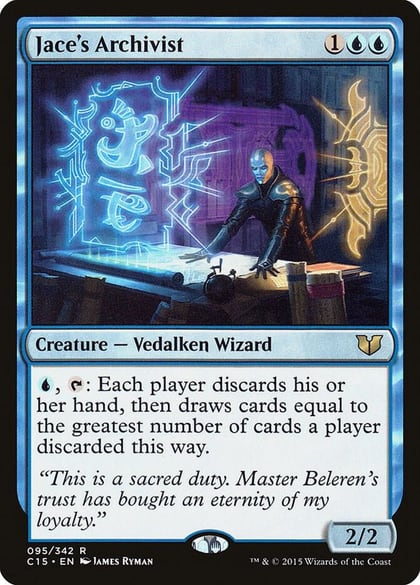 Jace's Archivist, Commander 2015 95