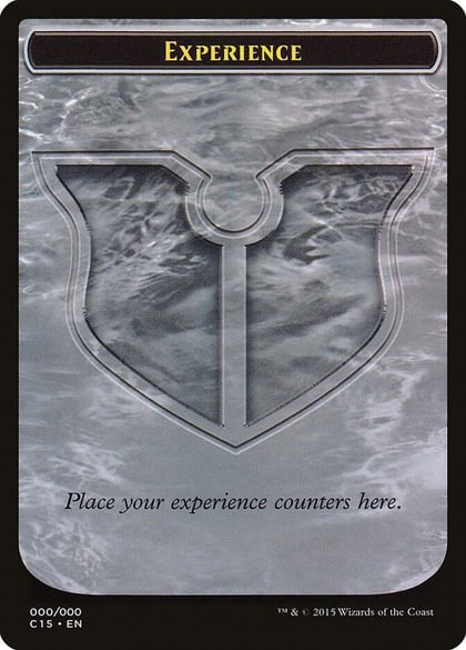 Experience Double-Sided Token, Commander 2015 #108198