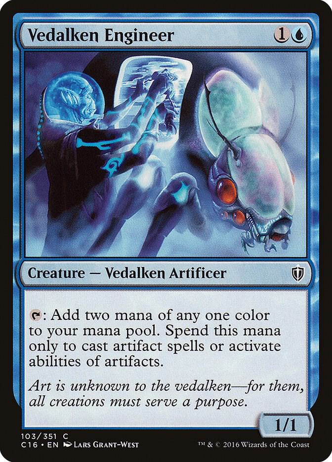 Vedalken Engineer, Commander 2016 103