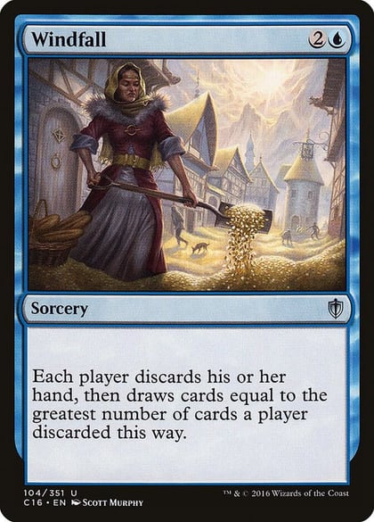 Windfall, Commander 2016 104