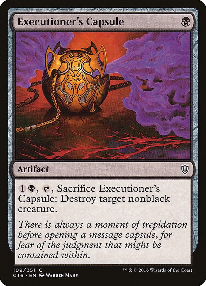 Executioner's Capsule, Commander 2016 109